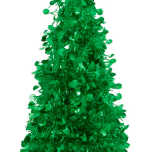 Mini Árbol Navidad Metalizado 25cm Adorno Navideño - Imagen 1